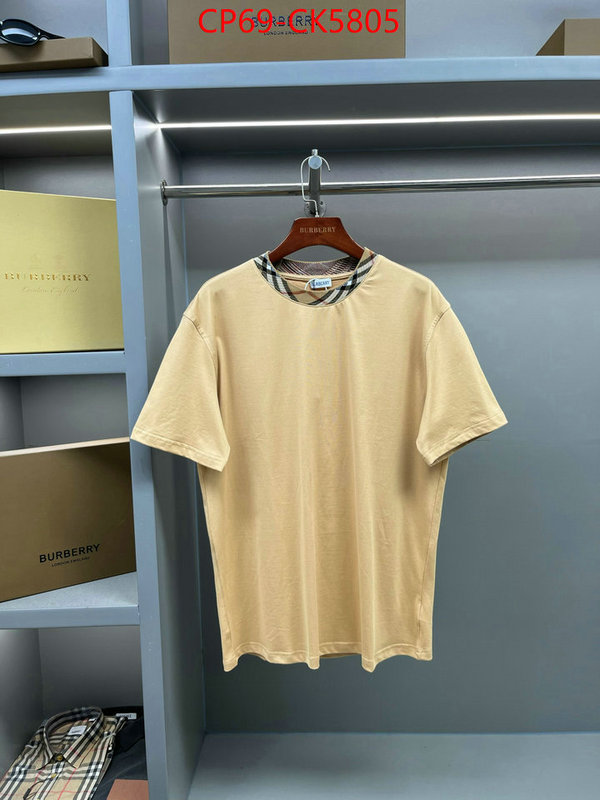 Clothing-Burberry designer wholesale replica ID: CK5805 $: 69USD