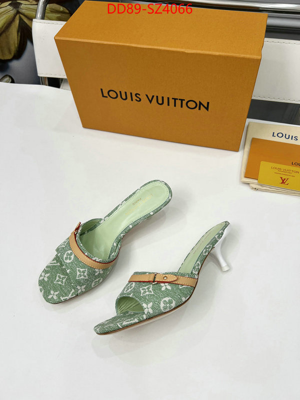 Women Shoes-LV luxury fashion replica designers ID: SZ4066 $: 89USD