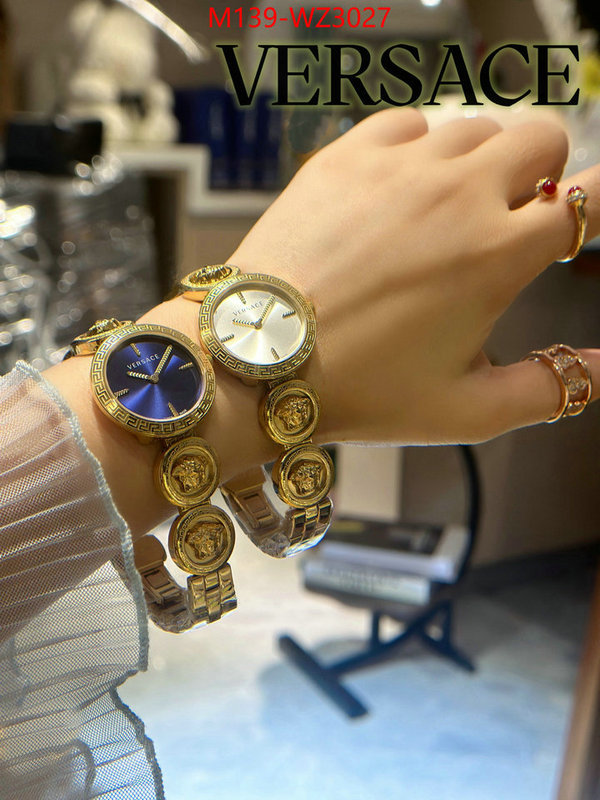 Watch(4A)-Versace 2024 luxury replicas ID: WZ3027 $: 139USD