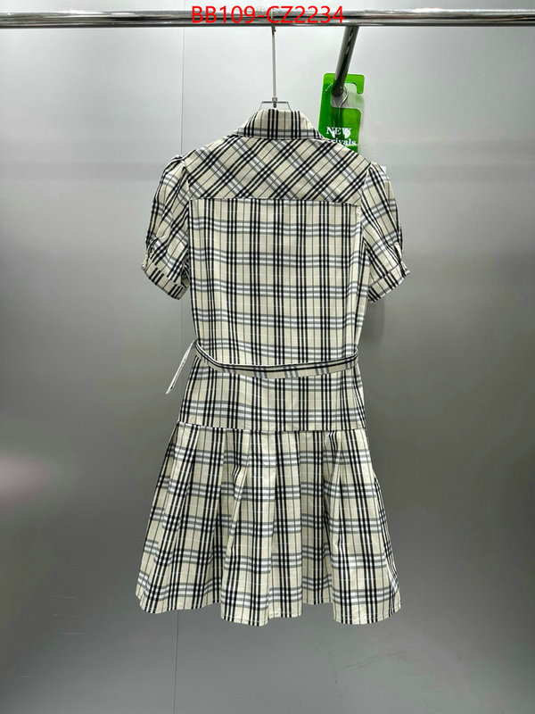 Clothing-Burberry sell online ID: CZ2234 $: 109USD