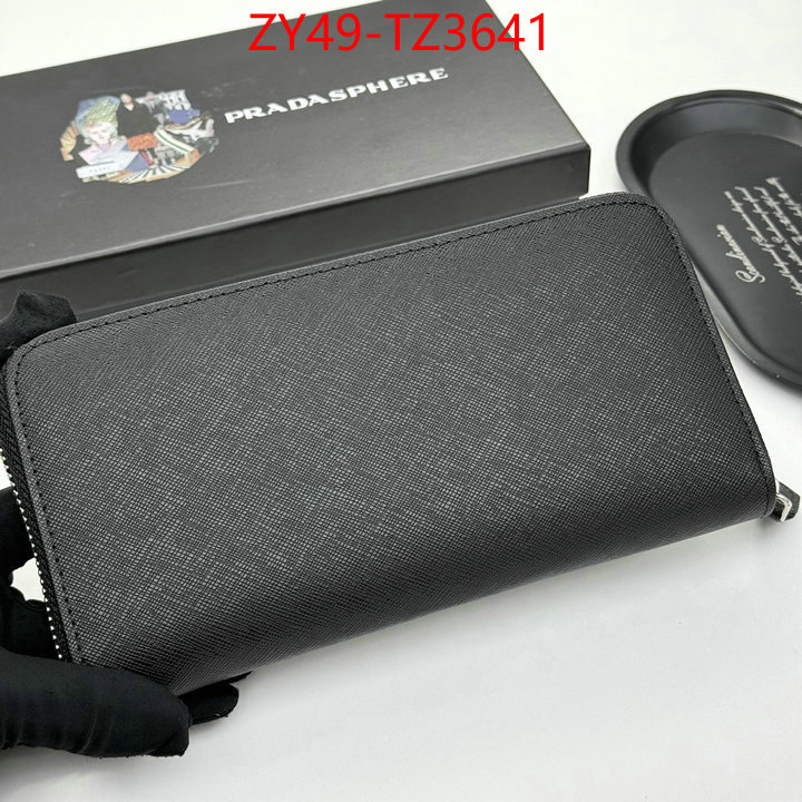 Prada Bags(4A)-Wallet aaaaa customize ID: TZ3641 $: 49USD,