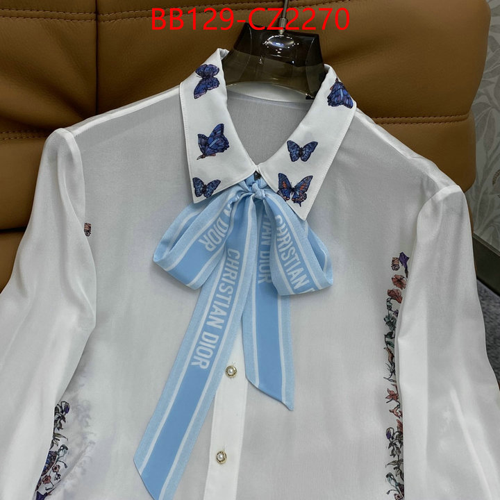 Clothing-Dior how to buy replica shop ID: CZ2270 $: 129USD