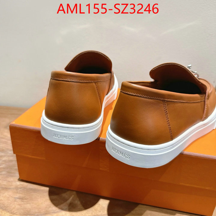 Men Shoes-Hermes replica wholesale ID: SZ3246 $: 155USD