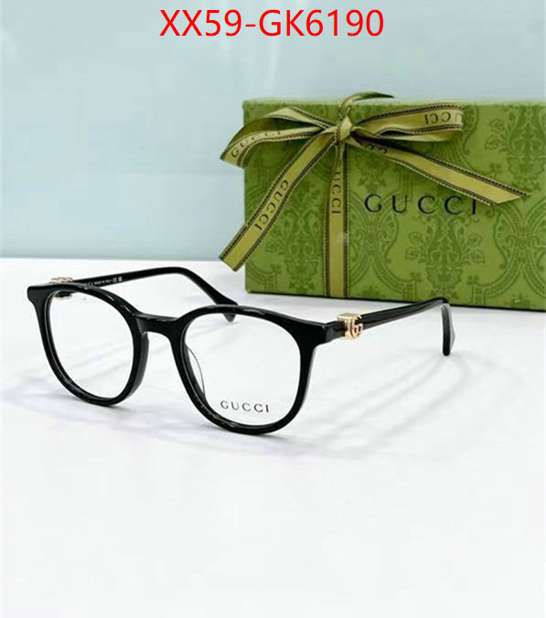 Glasses-Gucci sell high quality ID: GK6190 $: 59USD