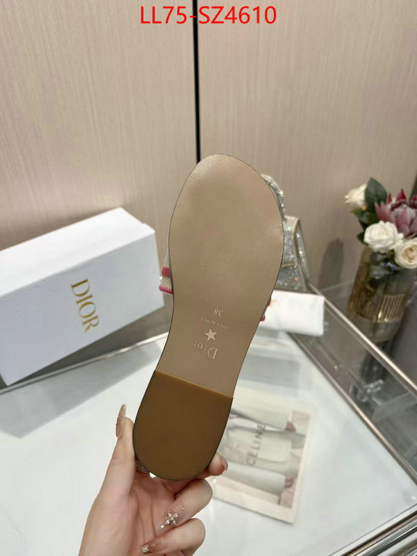 Women Shoes-Dior highest product quality ID: SZ4610 $: 75USD