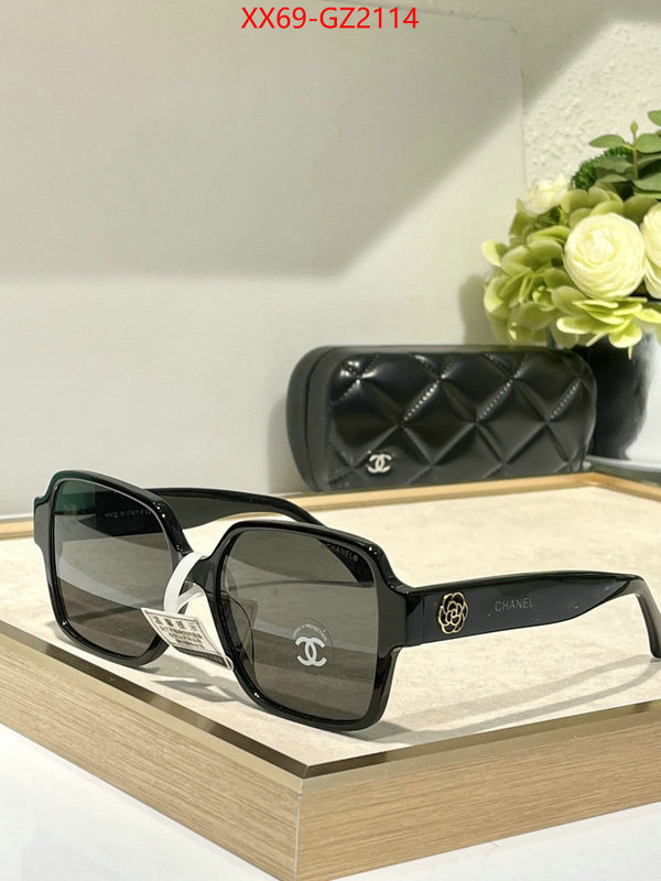 Glasses-Chanel aaaaa class replica ID: GZ2114 $: 69USD