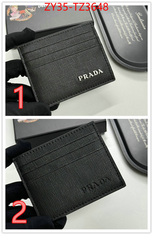 Prada Bags(4A)-Wallet what are the best replica ID: TZ3648 $: 35USD,