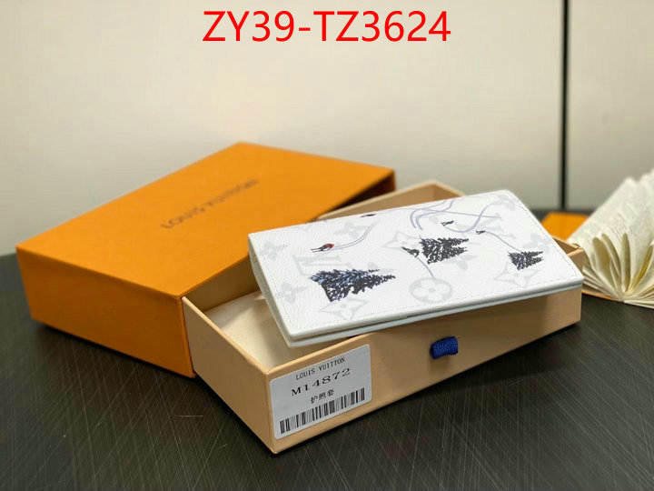 LV Bags(4A)-Wallet from china 2024 ID: TZ3624 $: 39USD,