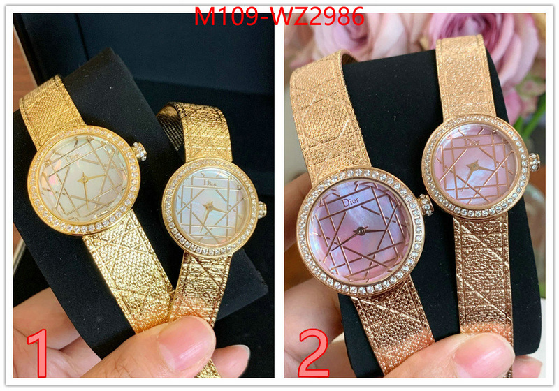 Watch(4A)-Dior quality aaaaa replica ID: WZ2986 $: 109USD