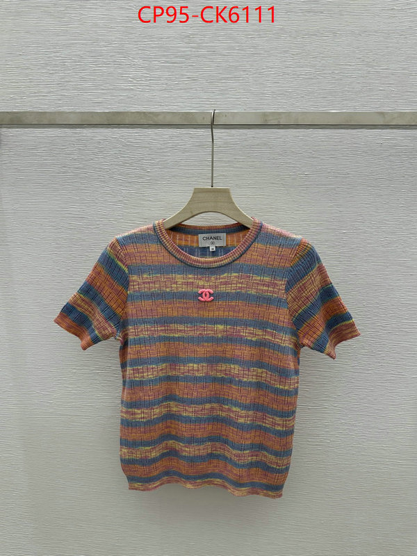 Clothing-Chanel fake aaaaa ID: CK6111 $: 95USD