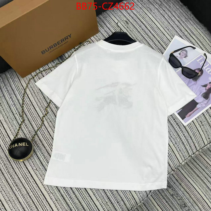 Clothing-Burberry top perfect fake ID: CZ4662 $: 75USD