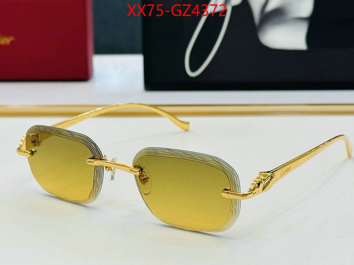 Glasses-Cartier only sell high-quality ID: GZ4372 $: 75USD