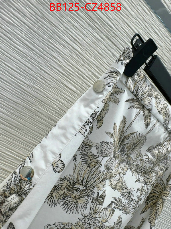 Clothing-Dior highest quality replica ID: CZ4858 $: 125USD