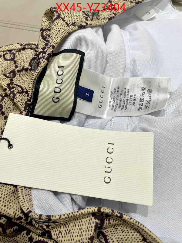 Swimsuit-GUCCI new designer replica ID: YZ3404 $: 45USD