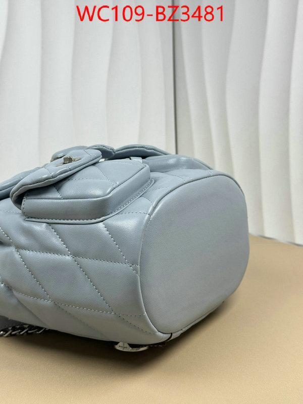 Coach Bags(4A)-Backpack- designer ID: BZ3481 $: 109USD,