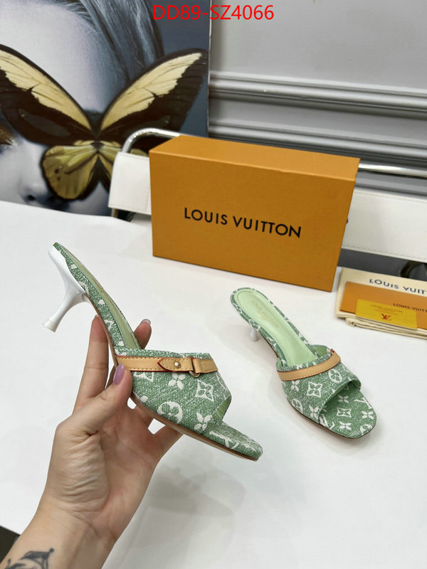 Women Shoes-LV luxury fashion replica designers ID: SZ4066 $: 89USD