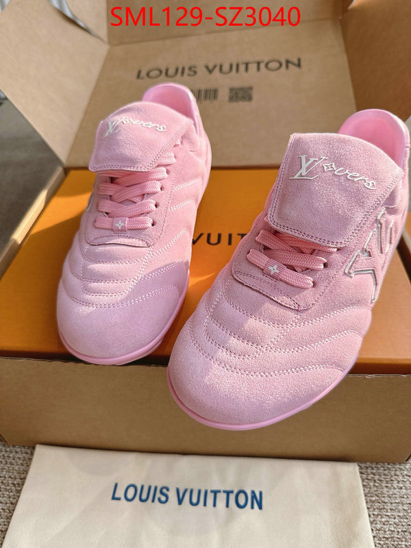 Women Shoes-LV first top ID: SZ3040 $: 129USD