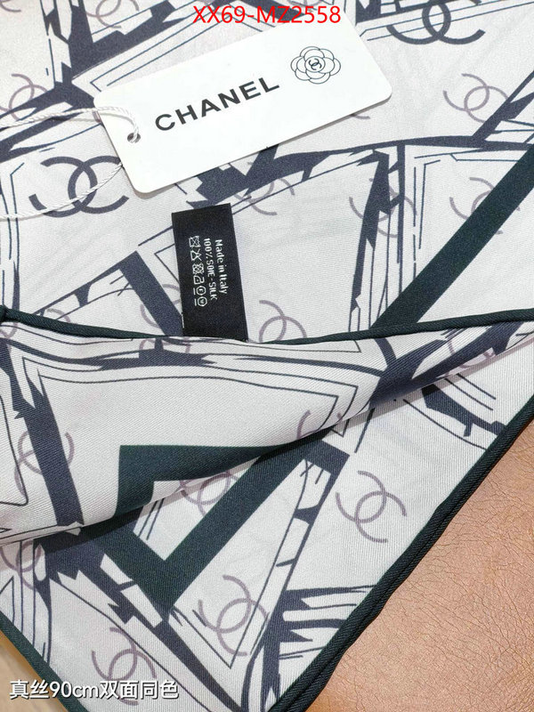 Scarf-Chanel replica for cheap ID: MZ2558 $: 69USD