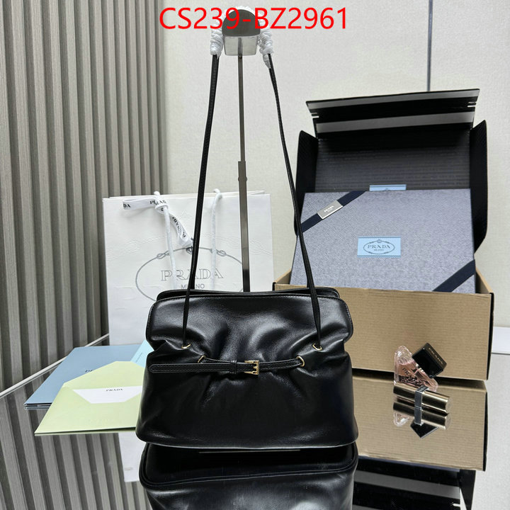 Prada Bags(TOP)-Crossbody- 7 star ID: BZ2961 $: 239USD,