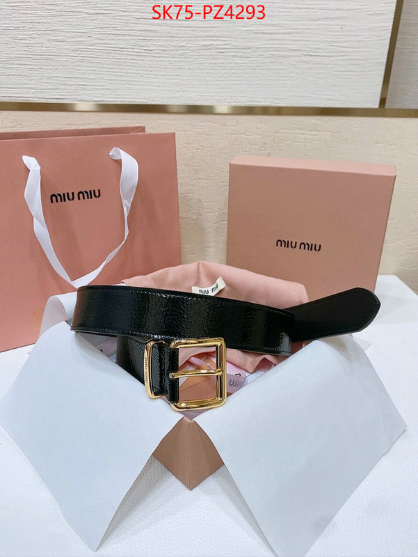 Belts-MIU MIU good ID: PZ4293 $: 75USD