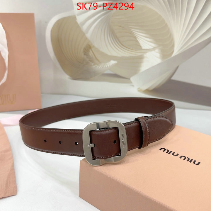 Belts-MIU MIU where can i buy ID: PZ4294 $: 79USD