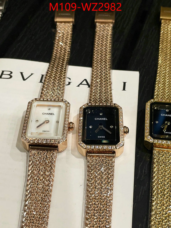 Watch(4A)-Chanel designer replica ID: WZ2982 $: 109USD