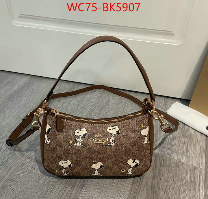 Coach Bags(4A)-Crossbody- the top ultimate knockoff ID: BK5907 $: 75USD,
