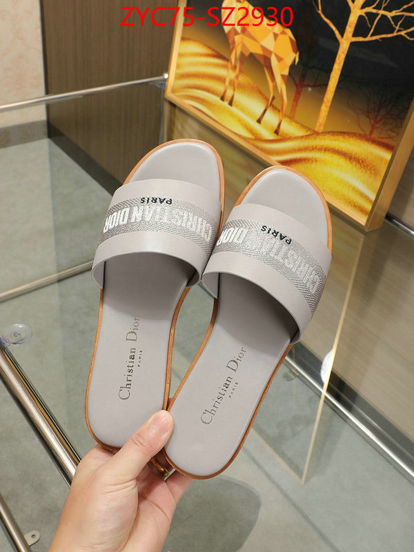Women Shoes-Dior shop the best high authentic quality replica ID: SZ2930 $: 75USD
