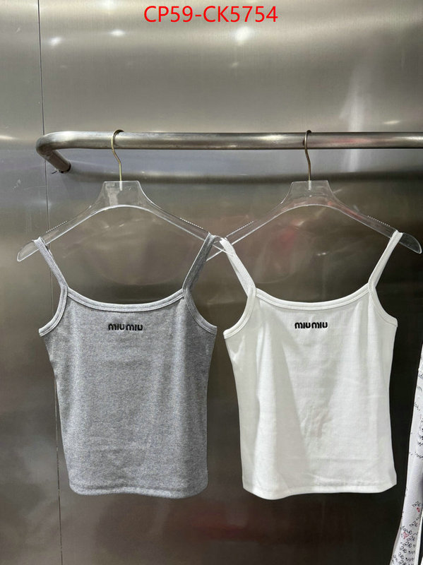 Clothing-MIU MIU the highest quality fake ID: CK5754 $: 59USD
