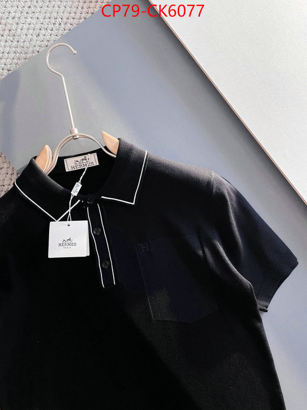 Clothing-Hermes replica 1:1 high quality ID: CK6077 $: 79USD