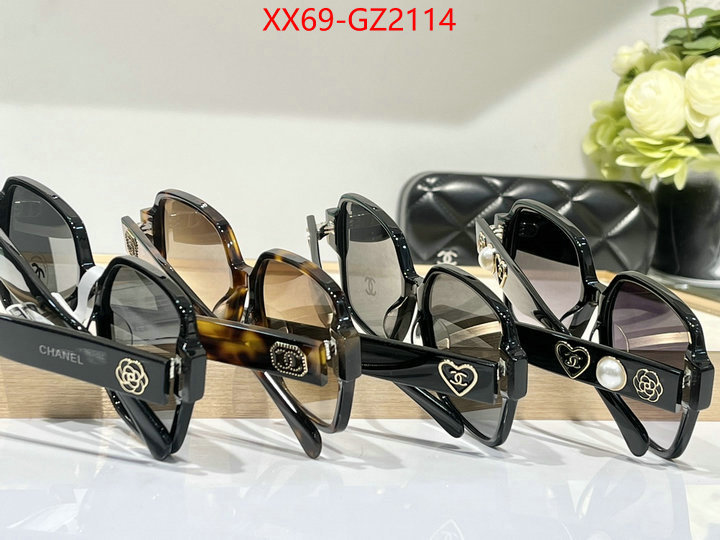Glasses-Chanel aaaaa class replica ID: GZ2114 $: 69USD