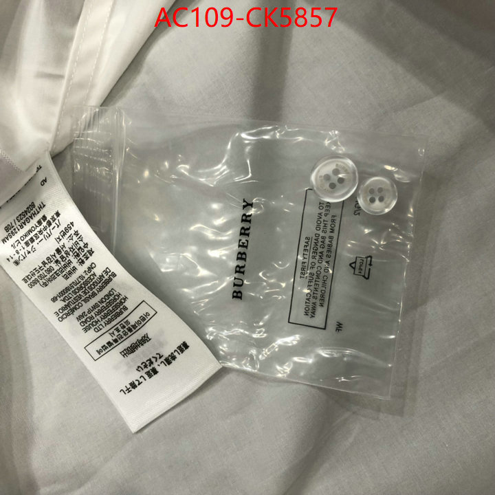 Clothing-Burberry best replica 1:1 ID: CK5857 $: 109USD