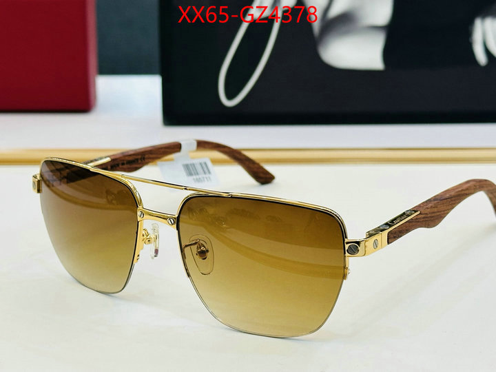 Glasses-Cartier high quality online ID: GZ4378 $: 65USD
