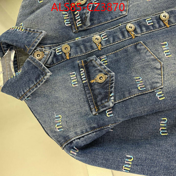 Kids clothing-MIU MIU from china ID: CZ3870 $: 85USD
