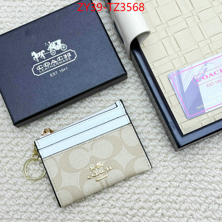 Coach Bags(4A)-Wallet high quality replica ID: TZ3568 $: 39USD,