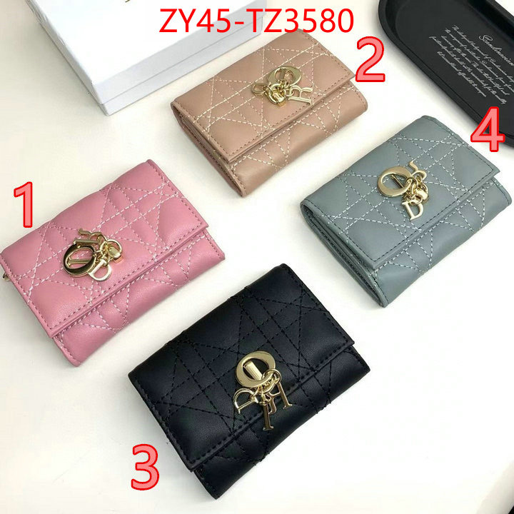 Dior Bags(4A)-Wallet- the quality replica ID: TZ3580 $: 45USD,