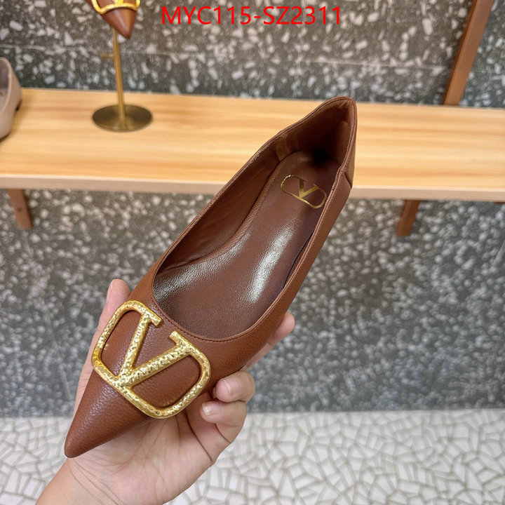 Women Shoes-Valentino aaaaa quality replica ID: SZ2311 $: 115USD
