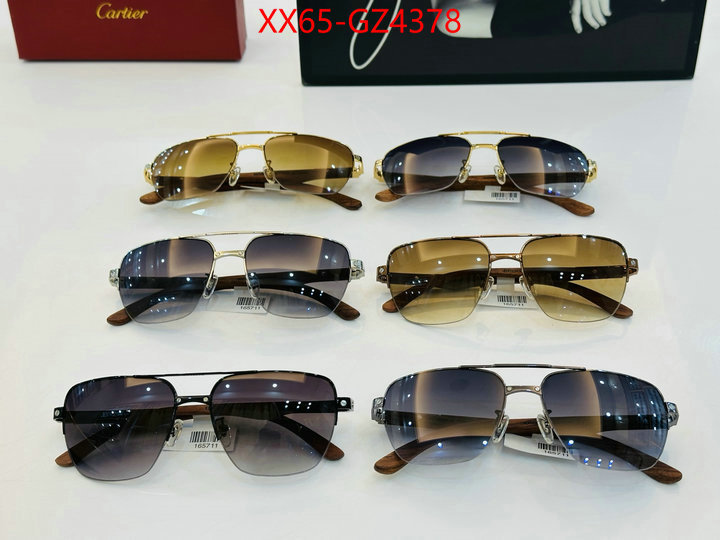 Glasses-Cartier high quality online ID: GZ4378 $: 65USD