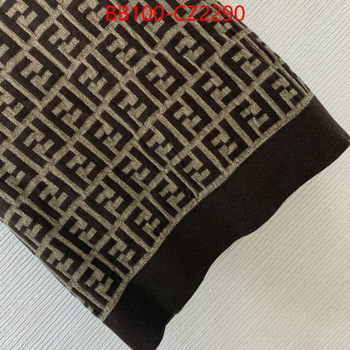 Clothing-Fendi where could you find a great quality designer ID: CZ2290 $: 100USD