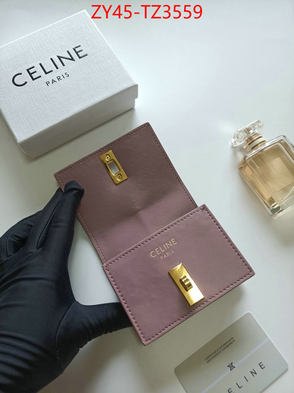 CELINE Bags(4A)-Wallet wholesale ID: TZ3559 $: 45USD,
