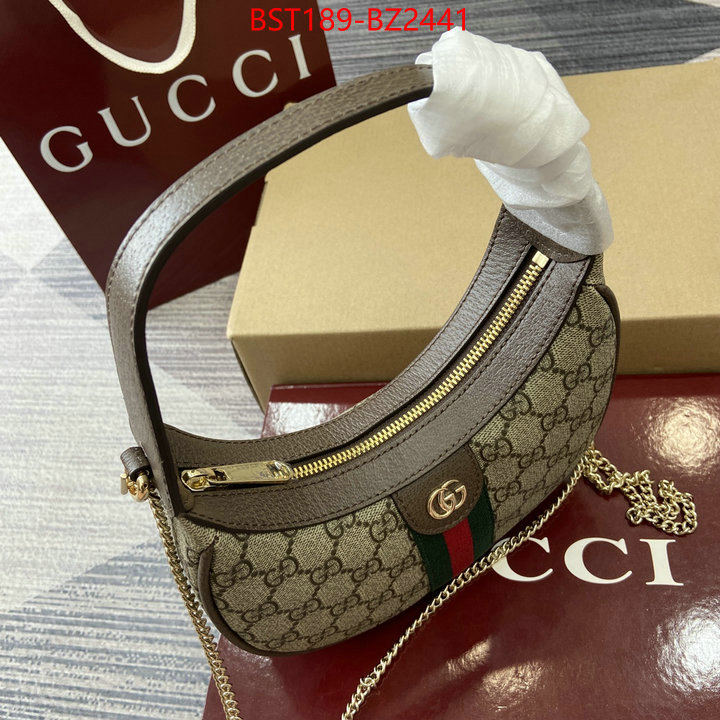 Gucci Bags(TOP)-Crossbody- replica best ID: BZ2441 $: 189USD,
