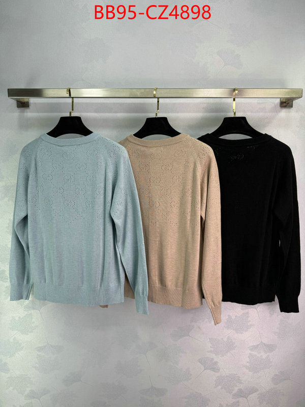 Clothing-Gucci top brands like ID: CZ4898 $: 95USD