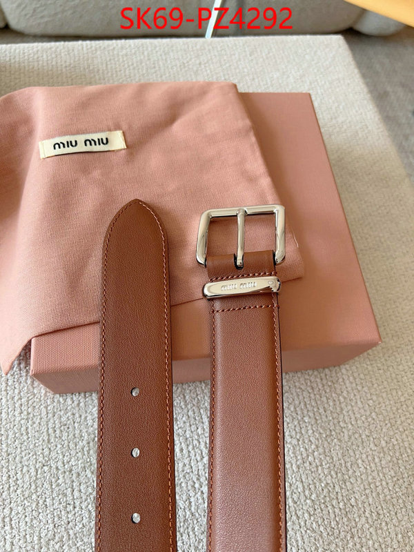 Belts-MIU MIU buy aaaaa cheap ID: PZ4292 $: 69USD