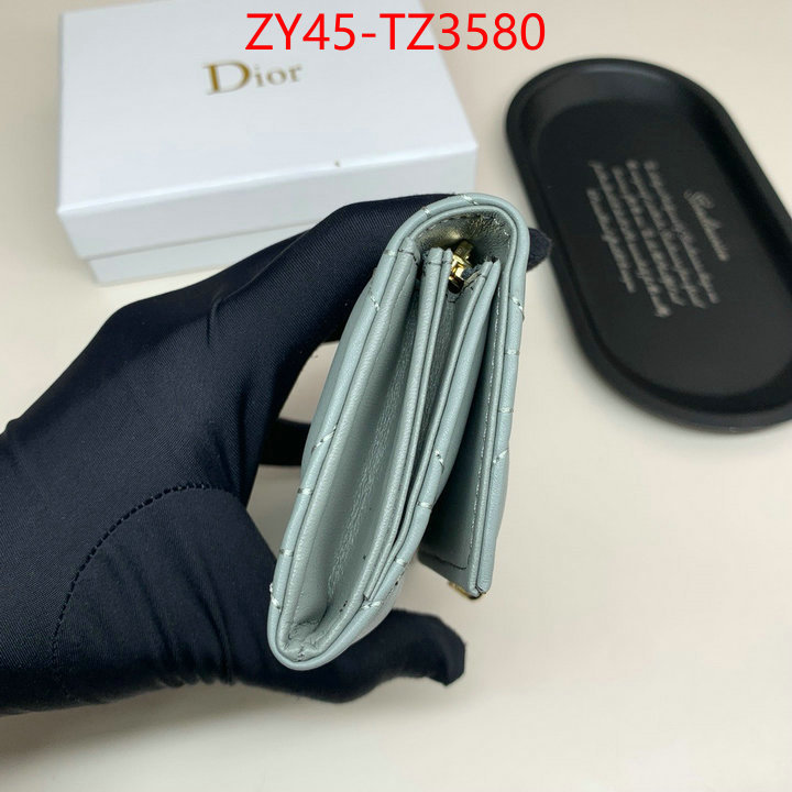 Dior Bags(4A)-Wallet- the quality replica ID: TZ3580 $: 45USD,
