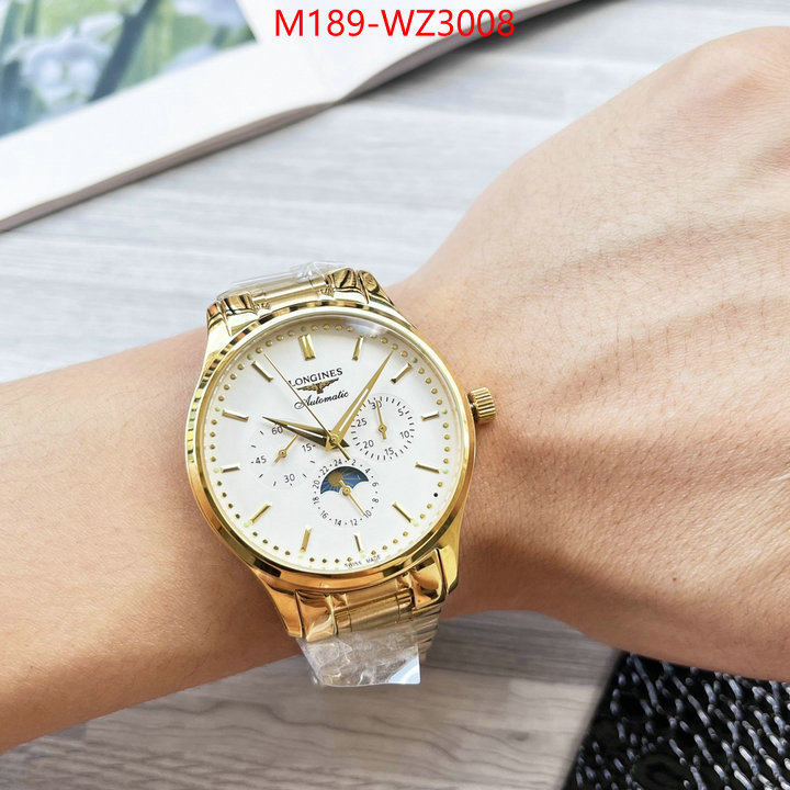 Watch(4A)-Longines the quality replica ID: WZ3008 $: 189USD-shoes yupoo Watch(4A)-Longines the quality replica ID: WZ3008 $: 189USD