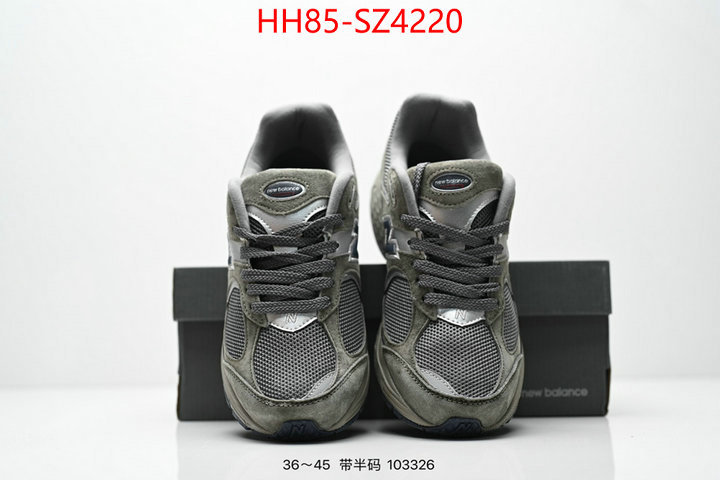 Men Shoes-New Balance the highest quality fake ID: SZ4220 $: 85USD