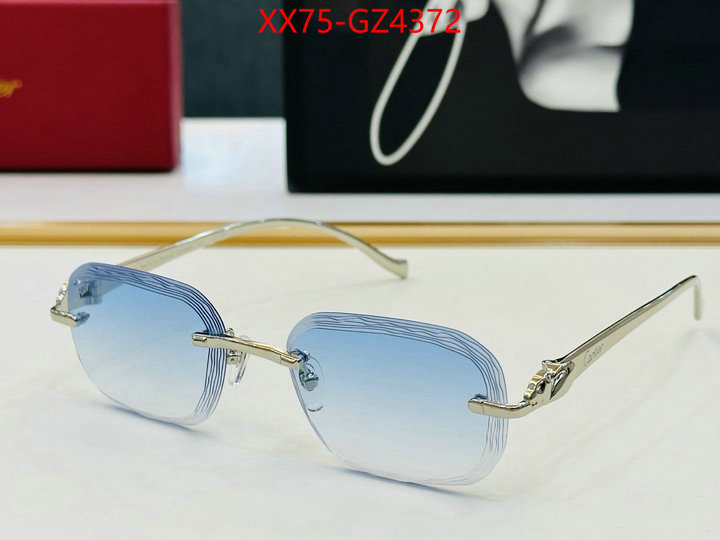 Glasses-Cartier only sell high-quality ID: GZ4372 $: 75USD