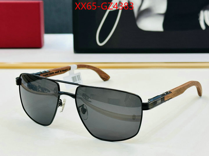 Glasses-Cartier 1:1 replica wholesale ID: GZ4383 $: 65USD