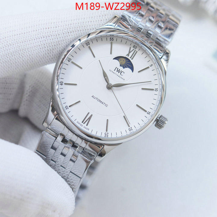 Watch(4A)-IWC knockoff ID: WZ2995 $: 189USD-shoes yupoo Watch(4A)-IWC knockoff ID: WZ2995 $: 189USD