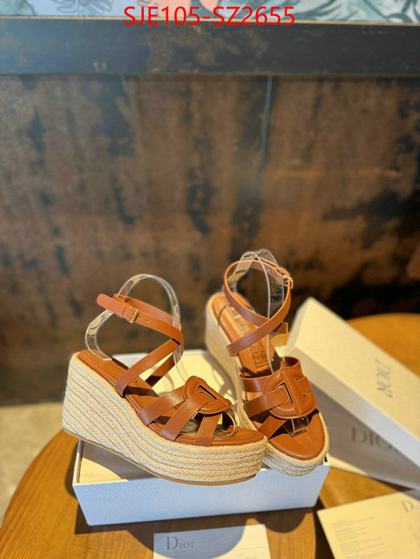 Women Shoes-Dior cheap high quality replica ID: SZ2655 $: 105USD